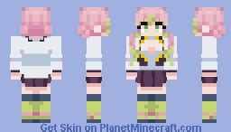 mitsuri minecraft skin|mitsuri 